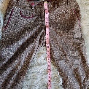Wool blend capris